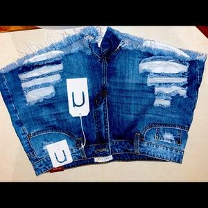 Brand new high rise shorts new with tags